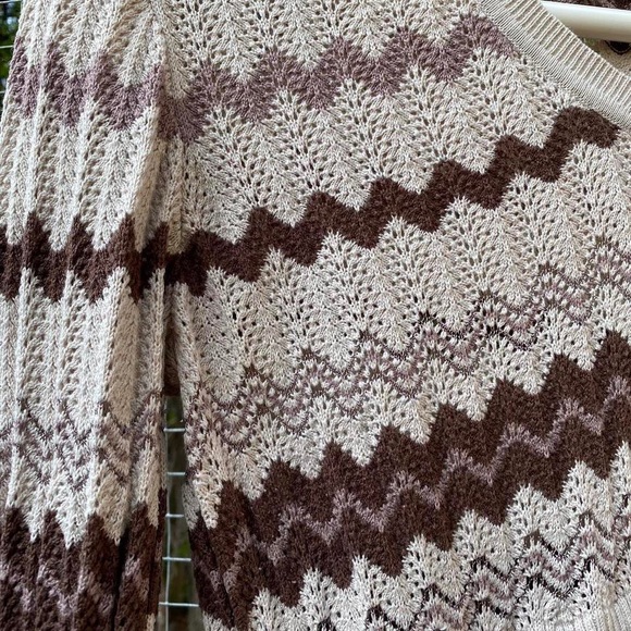 y2k chevron long sleeve - Picture 5 of 6